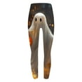 thumbnail image 2 of YOIAVAIOY Holiday Tights for Women Halloween Print Leggings High Waisted Ankle Length Yoga Pants Spooky Season Party Festival Bottoms Multicolor#20 XL, 2 of 4