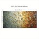 thumbnail image 1 of 1pc Nordic Abstract Leaves Flowers Oil Painting, On Canvas Wall Art Posters Prints Wall Pictures For Living Room Home Canvas Painting, No Frame, 1 of 4