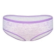thumbnail image 2 of Pantaleta Hanes para Mujer, Corte Hipster Tonos Morados 3 Piezas Talla CH/5, 2 of 4