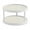 Cream, variant on Copco Non-Skid 2-Tier Pantry Cabinet Lazy Susan Turntable, 12-inch, White/Gray, 2-pack