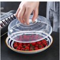 thumbnail image 5 of BMYJ Microwave Splatter Cover for Food Large Microwave Plate Food Cover with Easy Grip Handle Anti-Splatter Lid, BPA Free & Dishwasher Safe (4 Size Options), 5 of 5