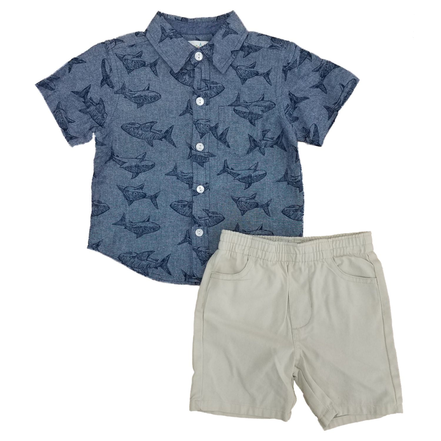 infant khaki shorts