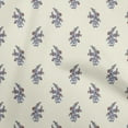 thumbnail image 1 of oneOone Georgette Viscose Cream Fabric Asian Ajrakh Floral Quilting Supplies Print Sewing Fabric By The Yard 42 Inch Wide, 1 of 4