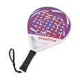 thumbnail image 2 of Almencla Paddle Tennis Racket Compact Beach Tennis Racket for Training Outdoor Sports Violet, 2 of 8