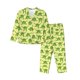 thumbnail image 1 of Fotbe Funny Frogs Conjunto de Pijama de Manga Larga para Mujer con Estampado, Ropa de Dormir de 2 Piezas, Conjunto de Casa Suave y Cómodo con Bolsillos-Medium, 1 of 7