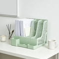 XIANGerQVQ Office Storage Organization - 4 Tier Desk File Organizer ...