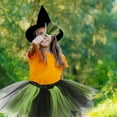 thumbnail image 3 of Wovilon Halloween Decor Halloween Carnival Party COS Witch Dress Up Children's Witch Makeup Decoration, 3 of 4