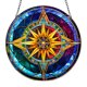 thumbnail image 1 of Panel Sun Catchers Pared Suncatcher Cuerpos Celestes Acrílico, 1 of 9