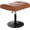 Brown, variant on Foot Rest Under Desk Ottoman, PU Height Adjustable Footrest with Comfort Padding, Leg Rest for Desk for Relieving Leg Pain, Stiffness, and etc
