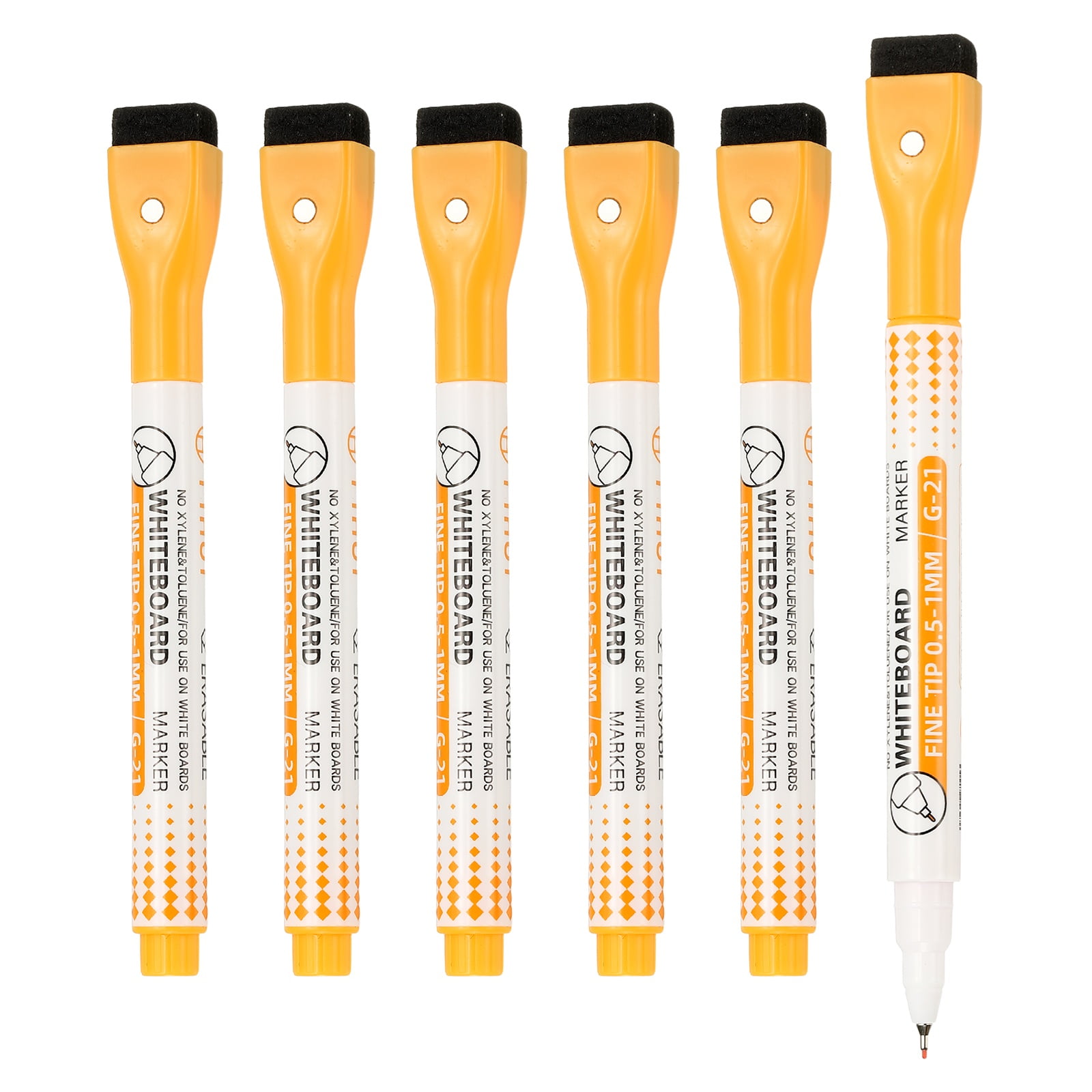 Refillable Dry Erase Markers, Pilot V Board Master, 2 Blue Ink