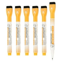 Magnetic Whiteboard Pen, 0.5-1mm Fine Tip Dry Erase Coffee Markers, 6 Pcs
