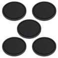 thumbnail image 3 of GETAJGHSD 10Pcs Black Round Automobile Cup Mat PVC Non-Slip Heat Insulation Pads, 3 of 6