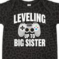 thumbnail image 4 of Inktastic Leveling Up to Big Sister Girls Baby Bodysuit, 4 of 5