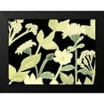 thumbnail image 2 of Popp, Grace 14x12 Black Modern Framed Museum Art Print Titled - White Night Flowers I, 2 of 5