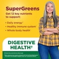 thumbnail image 3 of Nature Made Super Greens with Probiotics Capsules, Gut Health Support, 75 Count, 3 of 8
