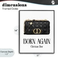 thumbnail image 4 of Stupell Industries Contemporary Born Again Christian Bag Black Framed Giclee Art, 11 x 14, by Ziwei Li, 4 of 8