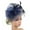 Navy, variant on LEKODE Tea Hats for Women 2025 Fascinator for Women Tea Hats Fascinator Hat Fascinators for Women Fancy Hats for Women Women Hats Fashion Black One Size