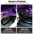 thumbnail image 4 of Unique Bargains XL Size Universal Half Cover Motorcycle Cover Purple - Pack of 1, 4 of 7