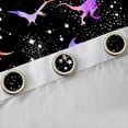 thumbnail image 4 of Homewish 2-Pack Cute Animal Dino Starry Sky Gradient Galaxy Blackout Curtains (42x63 Each) for Kids Teens, Luxury Bedroom Curtains, 4 of 6