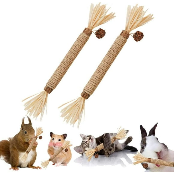 Bunny Chew Stick Rabbit Toy Treat 400g 4 in 1 Molar Stuff 100% Organic Natural Snack,Apple Branch,Sweet Bamboo,Timothy Hay,Alfalfa Food Clean Teeth Hamster Chinchilla Parrot Gerbil Squirrel