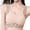 Beige, variant on Women's Amber Glow Print Seamless Lift Support Bra Red M