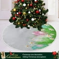 thumbnail image 6 of FMSHPON Easter Xmas Christmas Tree Skirt Stand Mat for Holiday Party Decoration Indoor Outdoor 48 inches, 6 of 6