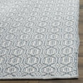 thumbnail image 3 of SAFAVIEH Montauk Lavern Geometric Cotton Area Rug, Ivory/Blue, 3' x 5', 3 of 8