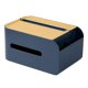 thumbnail image 1 of Caja de pañuelos multifuncional control remoto cajón de almacenamiento oscuro kaili Sencillez, 1 of 2
