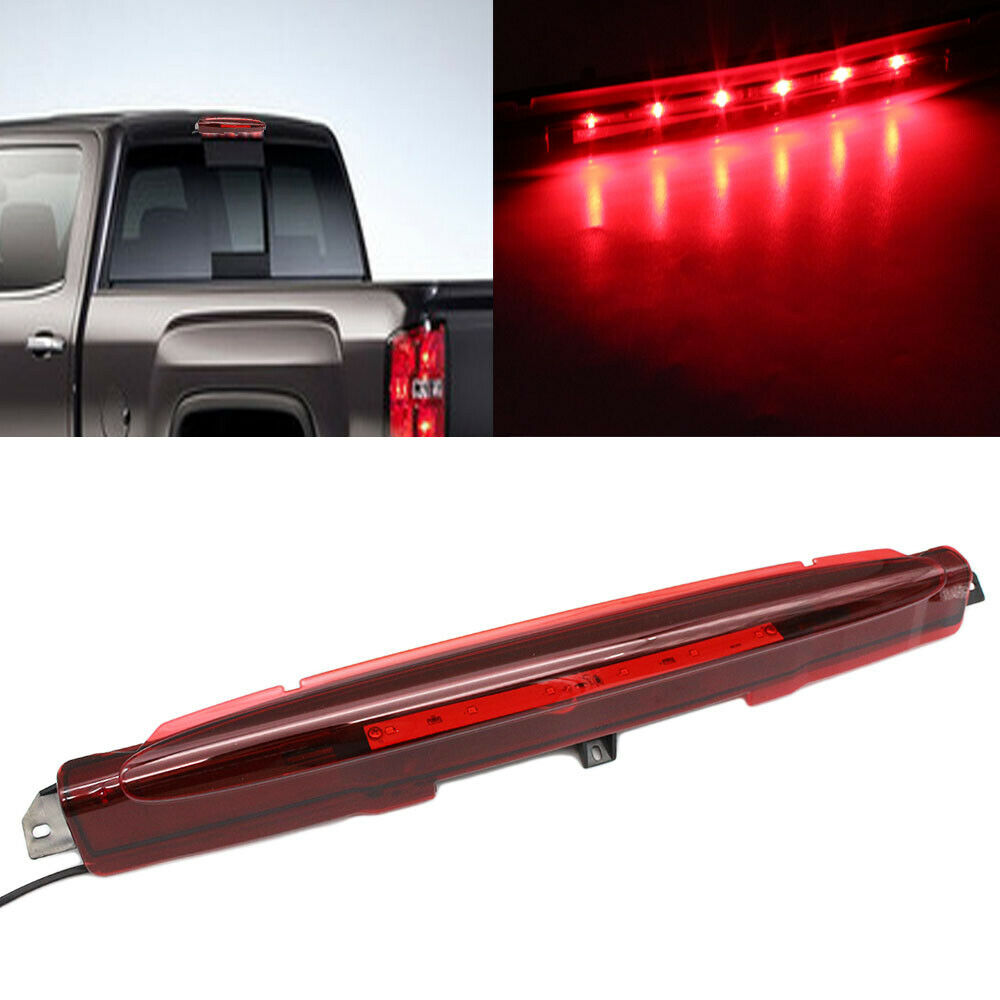 Red Housing LED 3RD Third Brake Tail Light for 20042007 Buick Rainier GMC Envoy