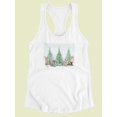 thumbnail image 3 of Christmas In The Forest A Racerback Tank Women -Grace Popp Designs, Female Medium, 3 of 4