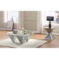 thumbnail image 3 of ACME Table Basse Noralie Carrée en Faux Diamants et Miroir, 3 of 6
