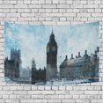 thumbnail image 1 of POPCreation Elizabeth Tower Home Decoration Wall Tapestry 60x51 inches, 1 of 4