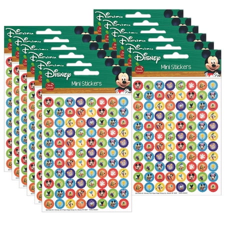 UPC: 0194629034581 | Eureka Mickey Mouse Clubhouse Gears Mini Stickers 704 Per Pack 12 Packs