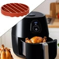 thumbnail image 3 of Grille de Cuisson Réutilisable en Silicone Antiadhésif Tapis d'Isolation Rond Durable pour Cuisine Maison, 3 of 7