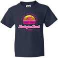 thumbnail image 3 of Inktastic Summer Enjoy the Sunshine Huntington Beach California Pink Youth T-Shirt, 3 of 5