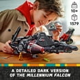 thumbnail image 4 of LEGO Star Wars The Dark Falcon Building Set, Star Wars Toy with 8 Minifigures, Birthday Gift for Kids, 75389, 4 of 8