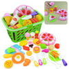 30Pcs Kitchen Pretend & Play Cutting Toy Early Development and Education Toy for Baby