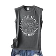 thumbnail image 5 of Tank Tops For Women Casual Sunrise Print Tank Hiking Mountain Sleeveless Shirt Tees Vest Tops Camisole Tops For Women, 5 of 6