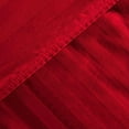thumbnail image 7 of 1 Piece Striped Diamond Pattern Comforter Super Soft 800 Thread Counts, All Season, 100% Egyptian Cotton, Super King Size Red Color, 7 of 7