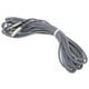 thumbnail image 5 of Cable de extensión para auriculares Conector chapado en oro Trenza de nailon Adaptador de extensión estéreo macho a hembra de 3,5 mm 5 m / 16,4 pies, 5 of 5