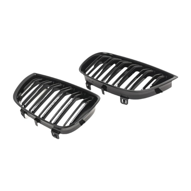 Rejilla delantera tipo riñón shamjiam 2x para capó delantero 51137077130 51137128614 accesorios