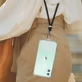 thumbnail image 3 of Cell Phone Lanyard, Adjustable Nylon Neck Phone Strap Detachable Phone Tether Safety Strap Durable Patches for iPhone/Samsung/Google/Oneplus/All Smartphone, 3 of 5