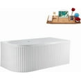 thumbnail image 3 of 59" Streamline N4040BGM Soaking Freestanding Tub and Tray With Internal Drain, 3 of 7