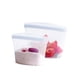 thumbnail image 1 of Bolsas reutilizables para almacenamiento de alimentos Stasher Premium Silicone, paquete de 2, 1 of 8