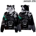 thumbnail image 1 of Doors Roblox-Sudadera con capucha para niños, jersey de manga corta con orejas de gato de Escape de la puerta, moda urbana, regalos, 1 of 4