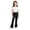 73Black278, variant on WERYOUNG School Uniform For Girls High Waist Lined Warm Flared Leg Trousers Kids Slim Fit Back To School Pants 4-5 Years