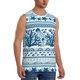 thumbnail image 2 of Balery Sea Underwater Jellyfish Camisetas sin mangas para hombre, absorbe la humedad y protege contra el mal olor.-3X-Large, 2 of 7