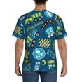 thumbnail image 3 of Bixox Men's Dump Truck Printed Short Sleeve Skinny Athletic T-Shirt, 3 of 6