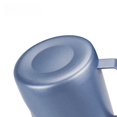 thumbnail image 4 of Taza de café con forma de flor, de acero inoxidable 304, con forma de cilindro de flor y boca puntiaguda en relieve grueso, taza de burbujas de leche italiana, 450 700 ml, 4 of 5