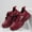 Red, variant on Women's and Men's Anti-Slip Sneakers - Warm, Comfortable & Lightweight for walking shoes